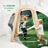 Indoor Playground for Children - 7 in 1 Playground + Swings Set + Slide Board + Art Set