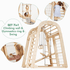 Indoor Playground for Children - 7 in 1 Playground + Swings Set + Slide Board + Art Set