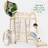 Indoor Playground for Children - 7 in 1 Playground + Swings Set + Slide Board + Art Set