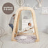 Indoor Wooden Playground for Children - 6 in 1 Playground + Swings Set + Slide Board
