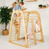 Indoor Wooden Playground for Children - 6 in 1 Playground + Swings Set + Slide Board