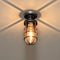 Industrial Farmhouse Semi Flush Mount Lighting - The Beacon