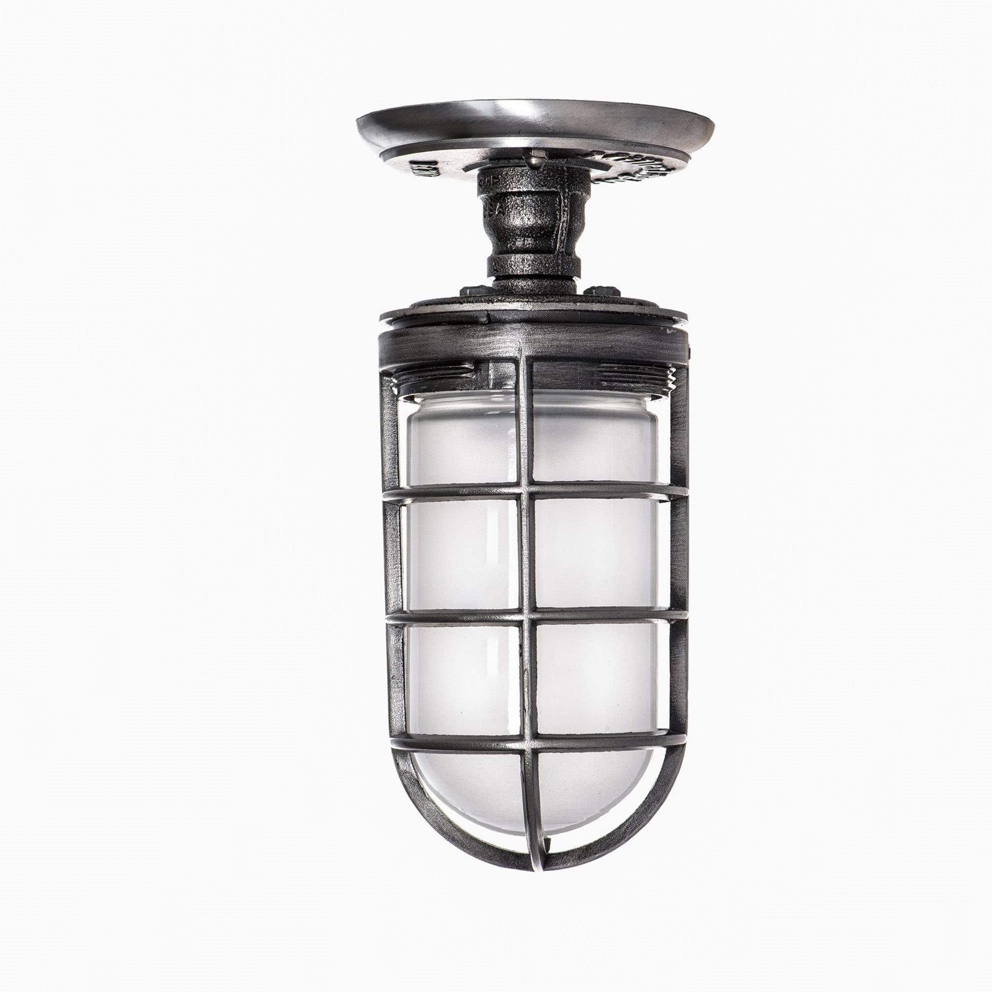 Industrial Farmhouse Semi Flush Mount Lighting - The Beacon