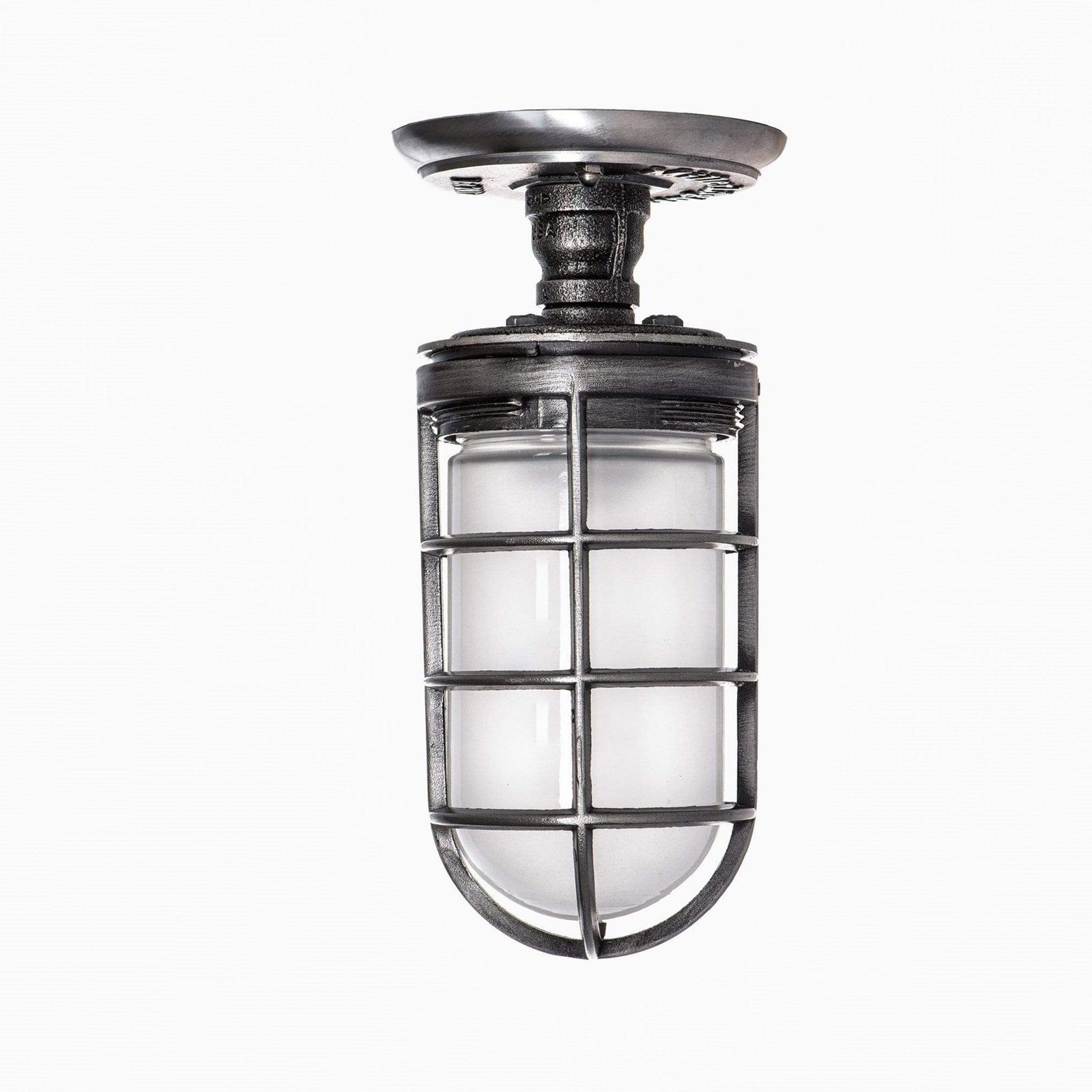 Industrial Farmhouse Semi Flush Mount Lighting - The Beacon