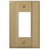 Italia Brushed Bronze Steel - 1 Rocker Wallplate