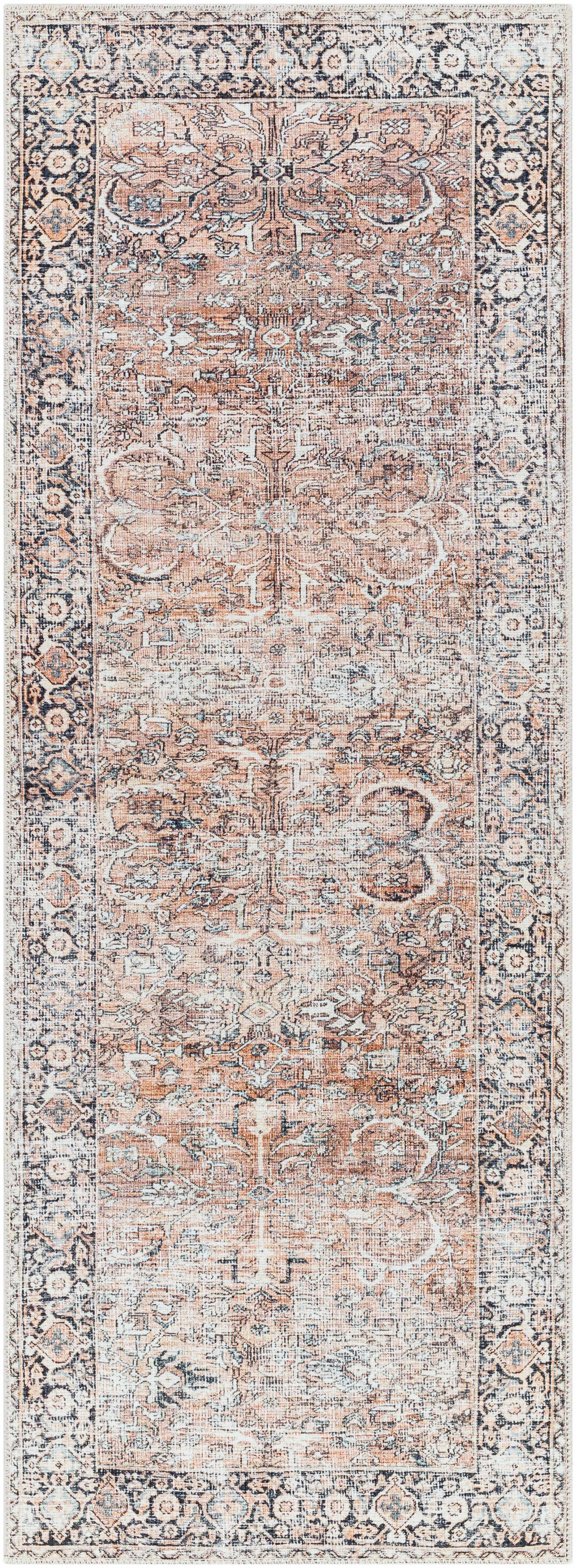 Alfombra vintage lavable Tan Jill - Oferta