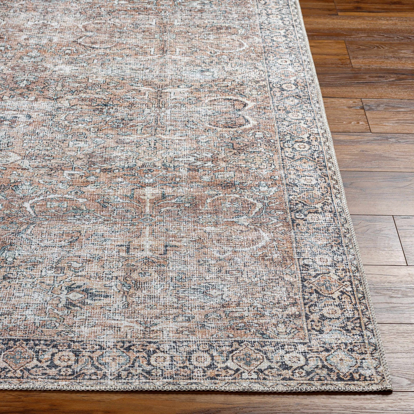 Alfombra vintage lavable Tan Jill - Oferta