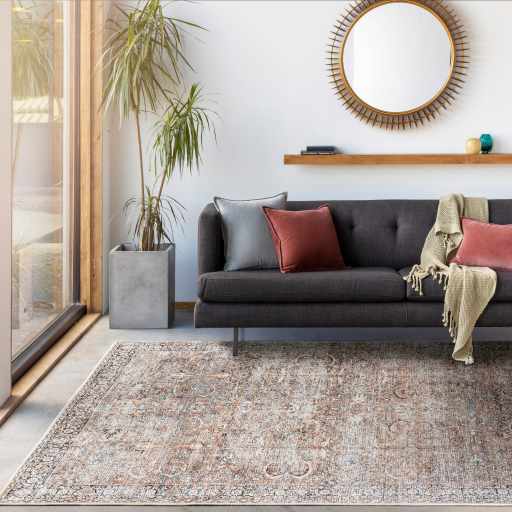 Alfombra vintage lavable Tan Jill - Oferta