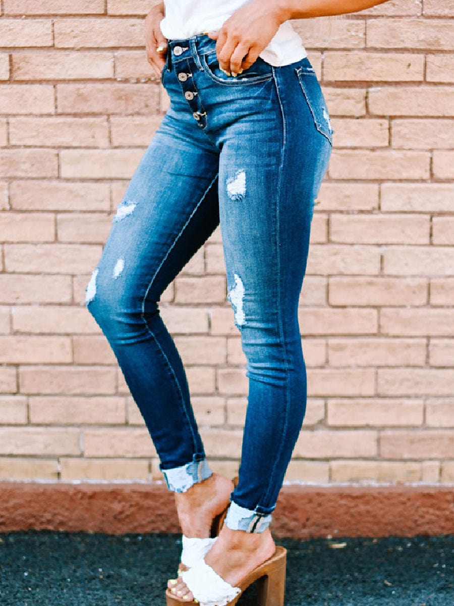 Weekend Distressed Jeans