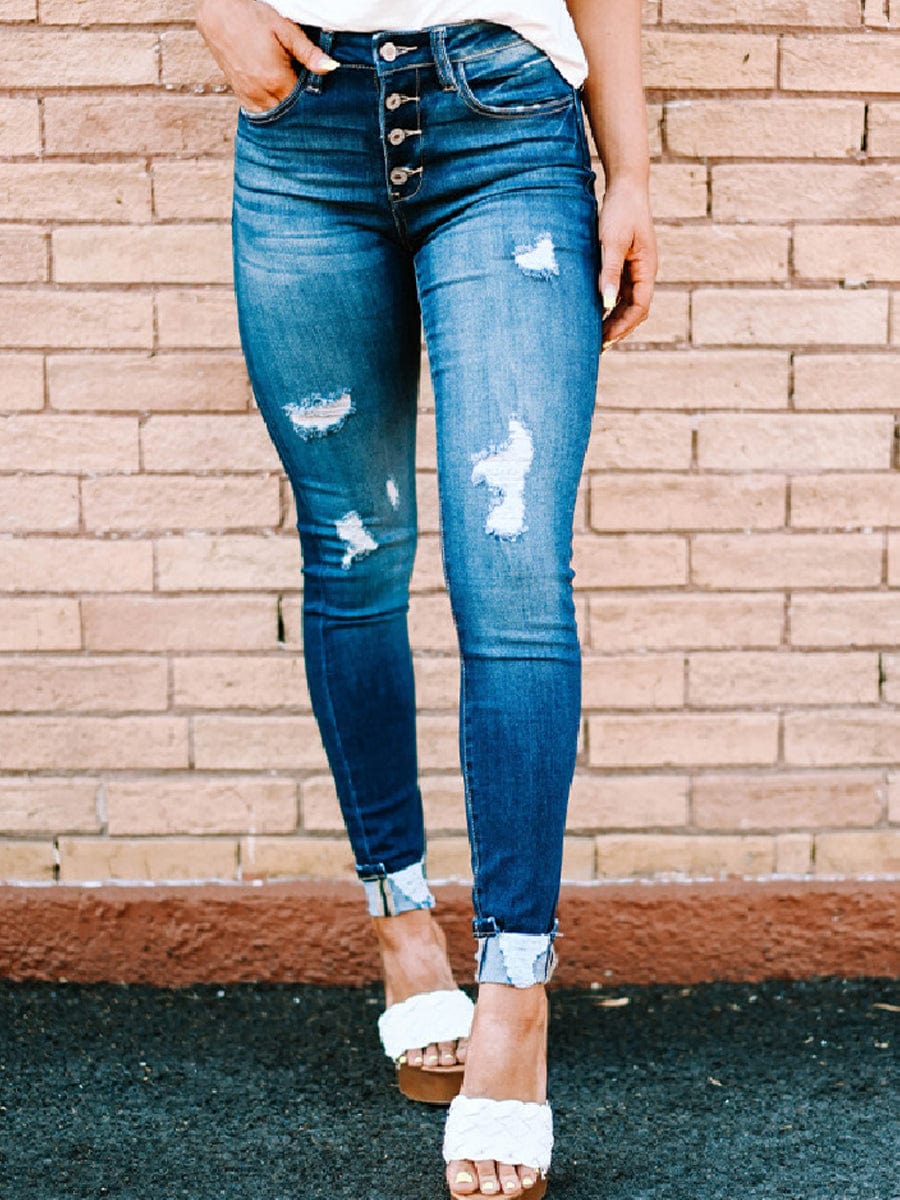 Weekend Distressed Jeans