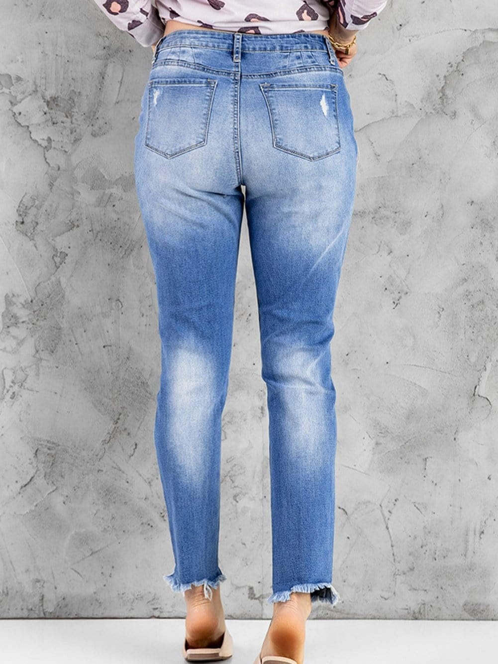 Weekend Distressed Jeans
