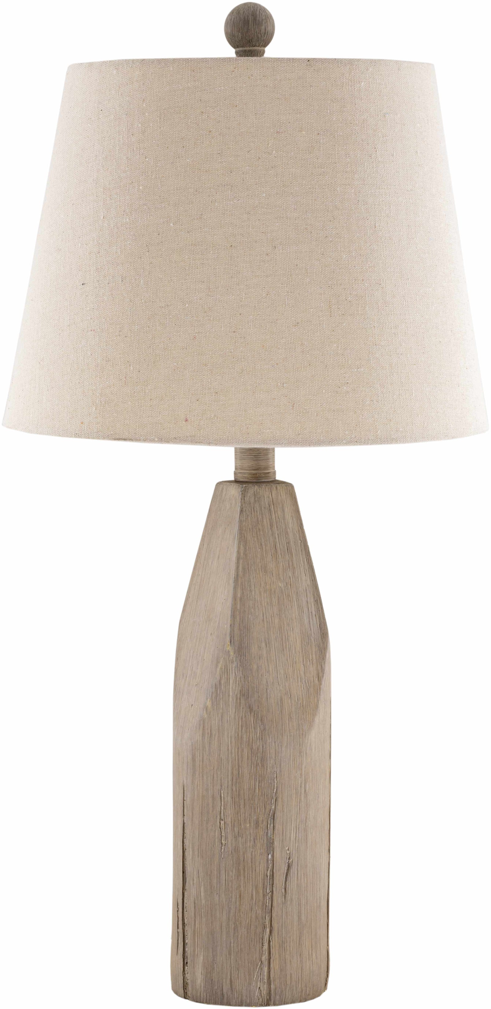Lámpara de mesa de madera Simala