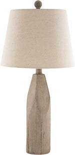 Lámpara de mesa de madera Simala
