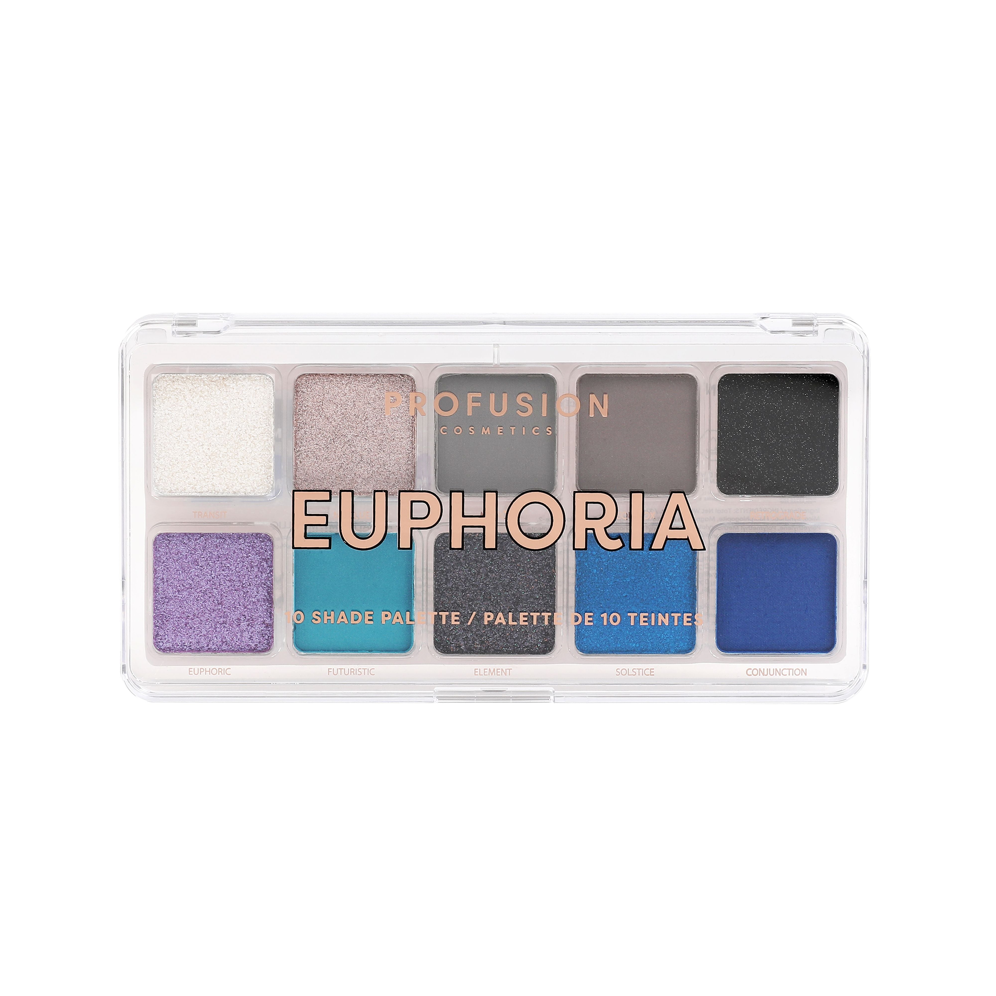 Paleta de 10 tonos Essentials – Euphoria