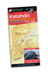 Katahdin Baxter State Park Hiking Trail Map