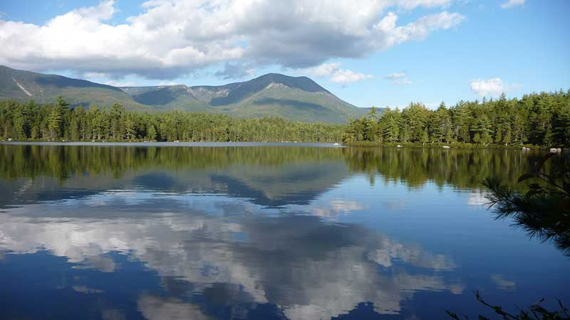 Katahdin Baxter State Park Hiking Trail Map