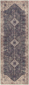 Alfombra lavable de pelo plano vintage Kittrell - Liquidación