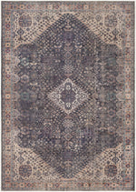 Alfombra lavable de pelo plano vintage Kittrell - Liquidación