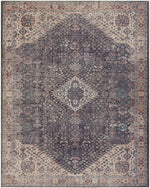Alfombra lavable de pelo plano vintage Kittrell - Liquidación
