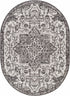 Alfombra Kilmacolm color carbón para interior y exterior - Liquidación