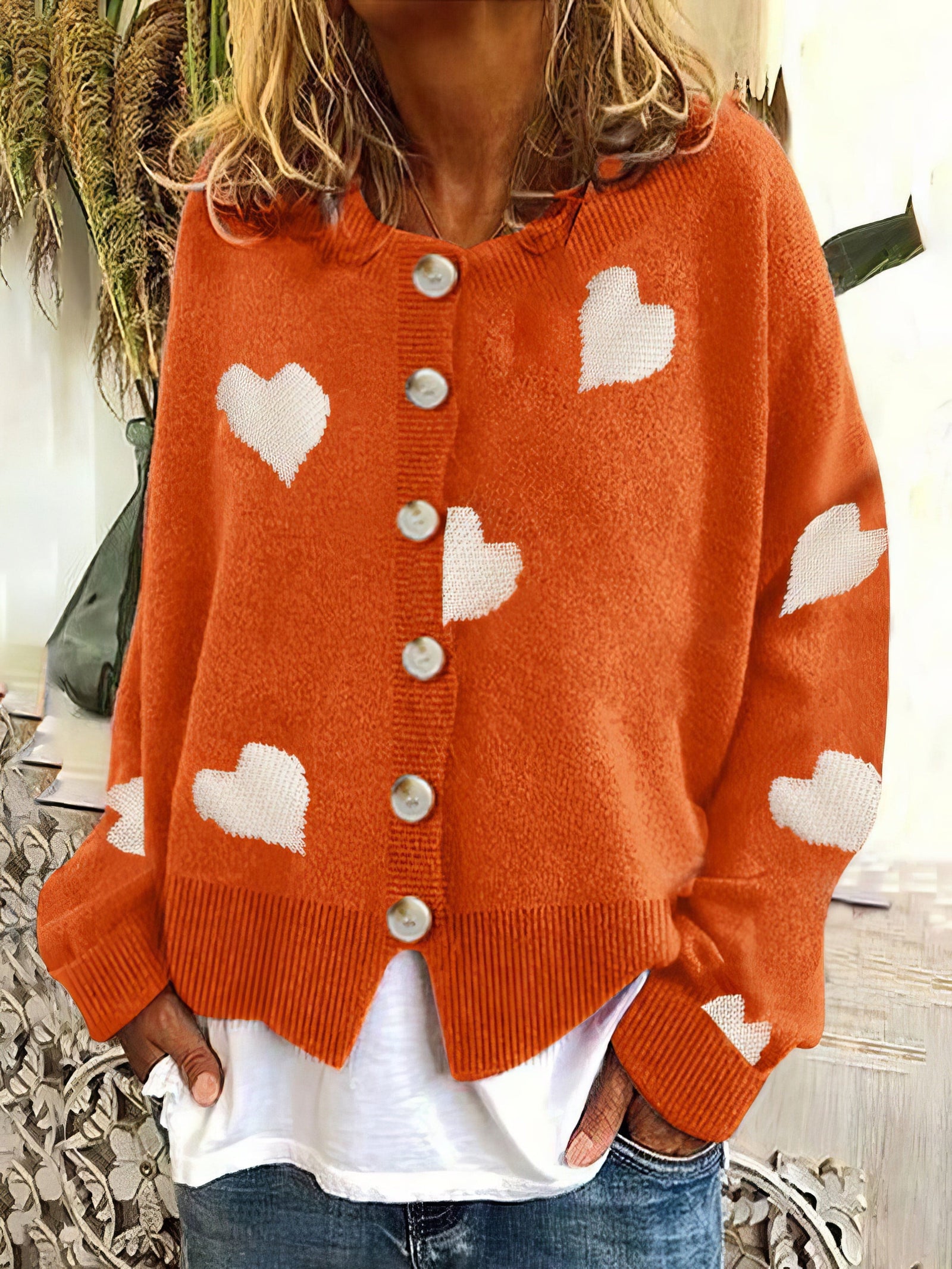 Romantic Heart Sweater