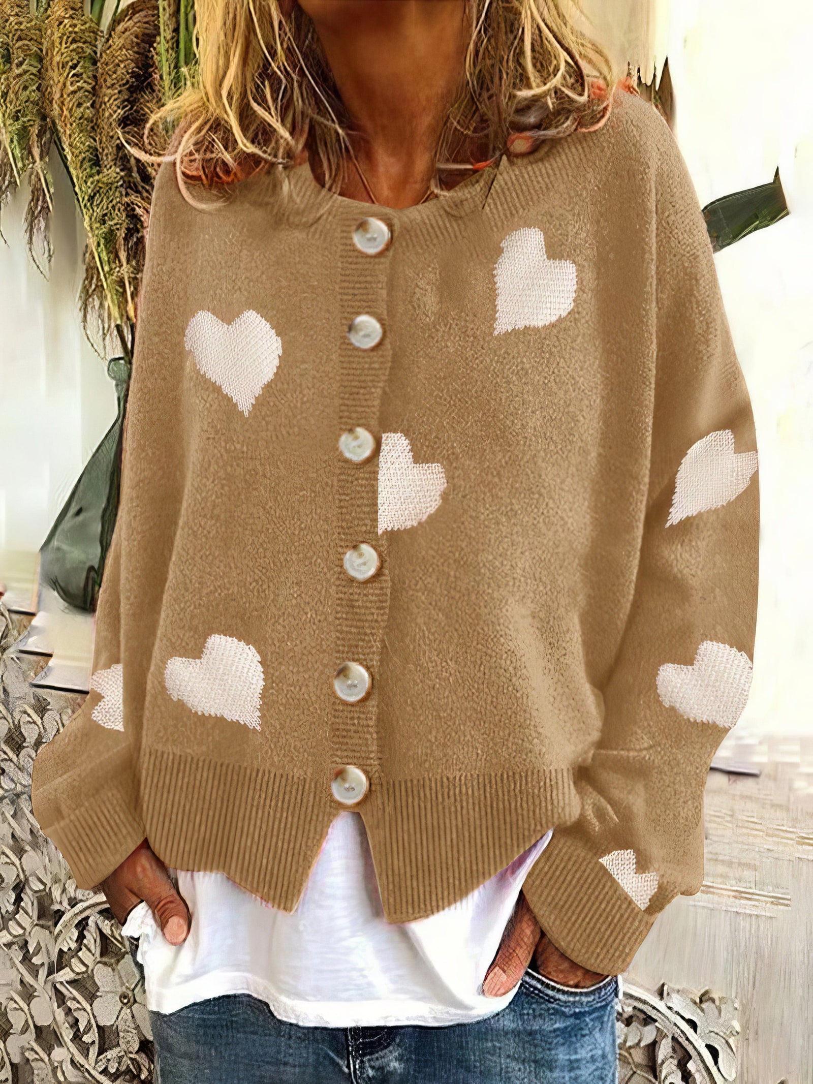 Romantic Heart Sweater