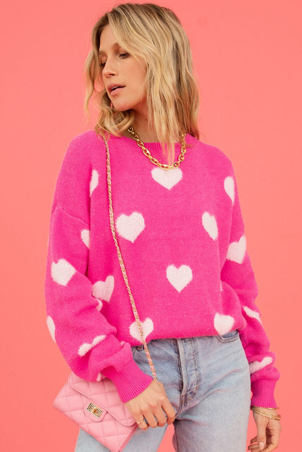 Romantic Heart Sweater