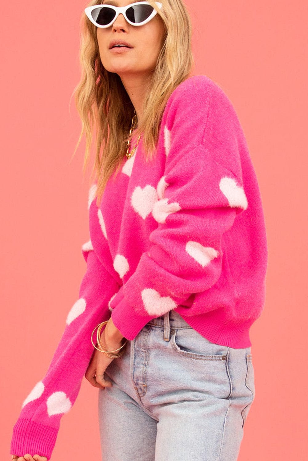 Romantic Heart Sweater