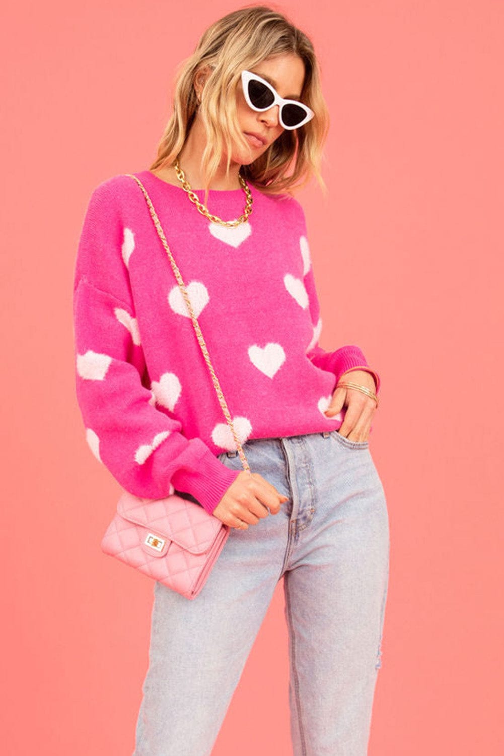 Romantic Heart Sweater