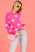 Romantic Heart Sweater