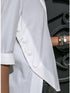 Simple Collared Side Split Top