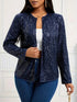 Effortless Style Long Sleeve Jacket