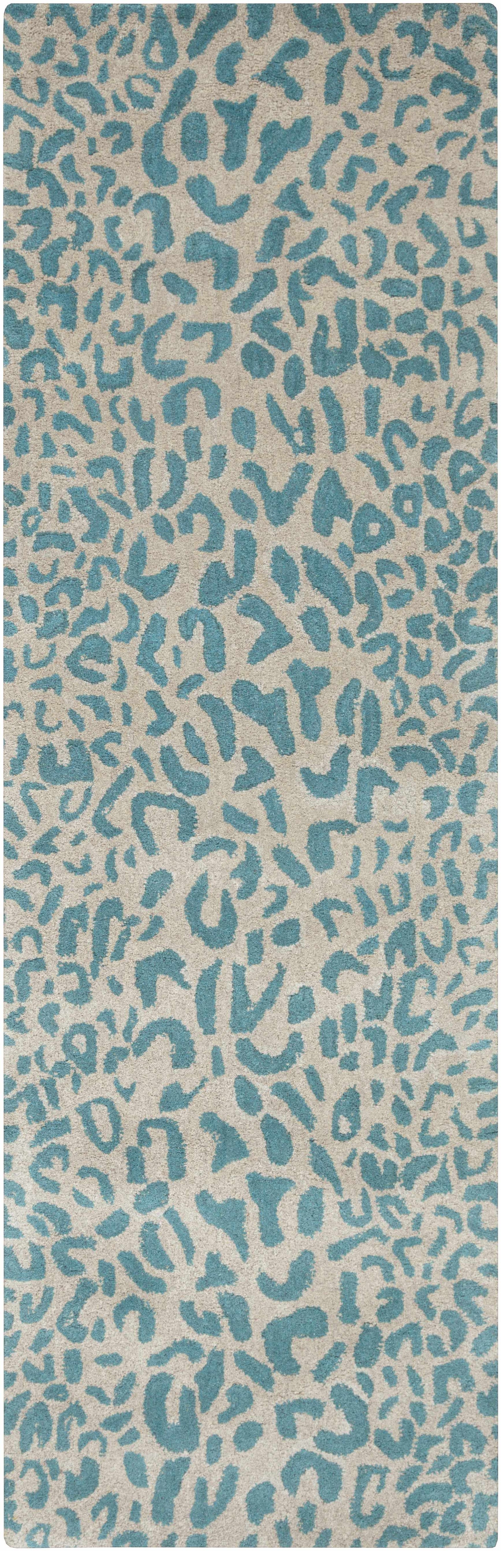 Lockbourne Leopard Print Area Rug
