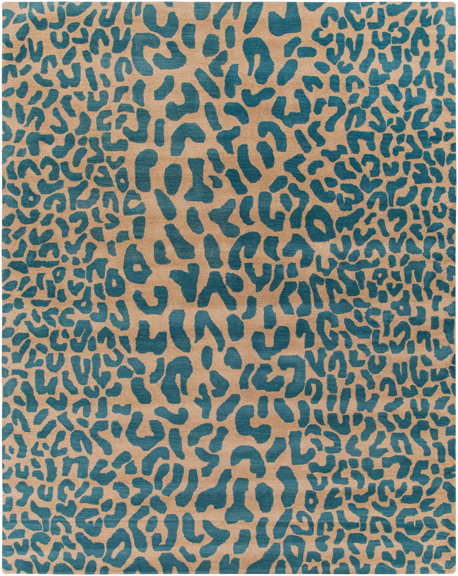 Lockbourne Leopard Print Area Rug