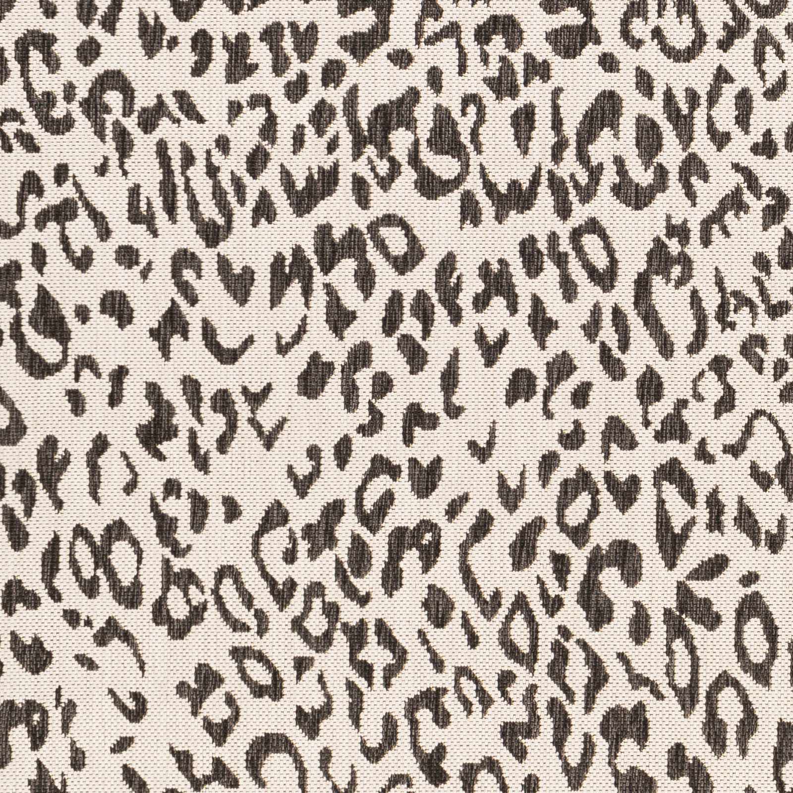 Alfombra con estampado de leopardo blanco Alderbury