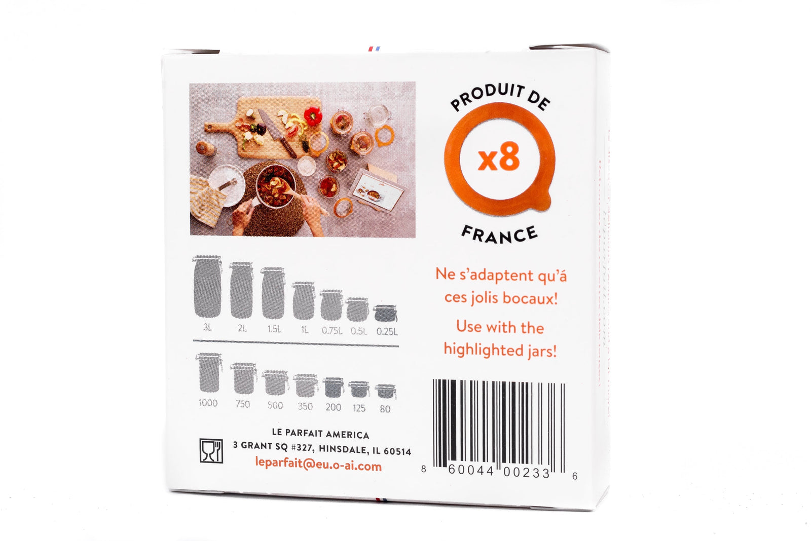 Le Parfait Super - Rubber Seals Food Storage Containers
