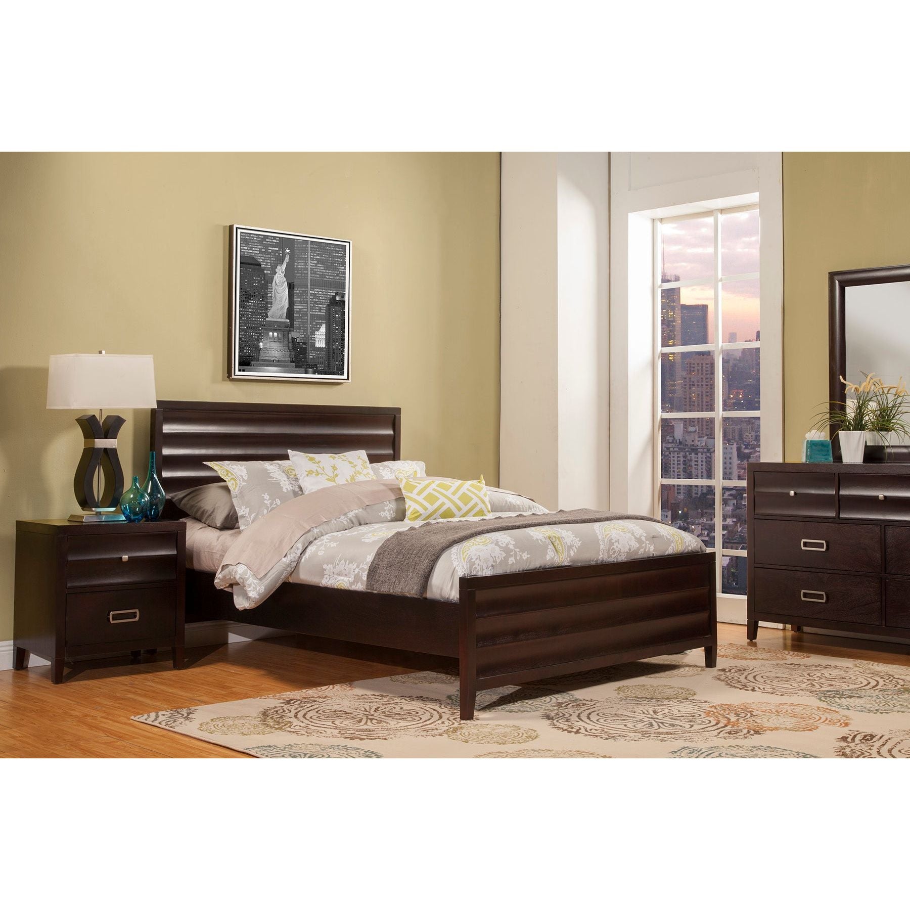Cama Legacy, cerezo negro