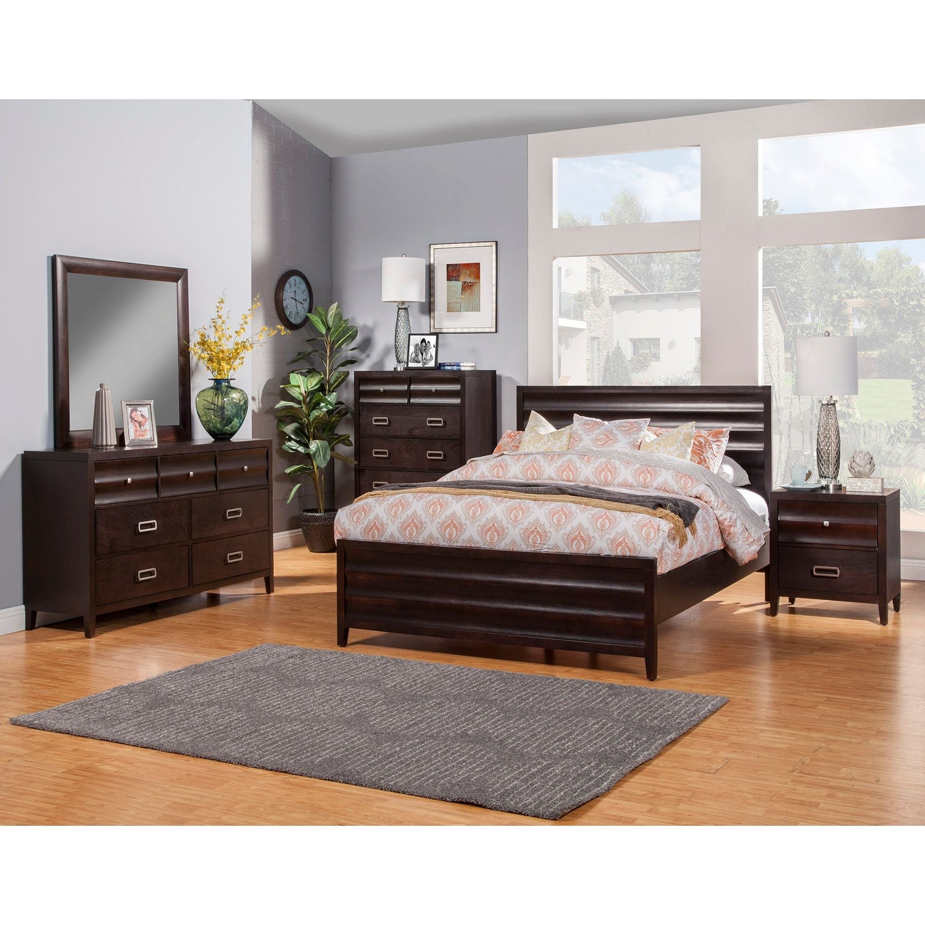 Cama Legacy, cerezo negro