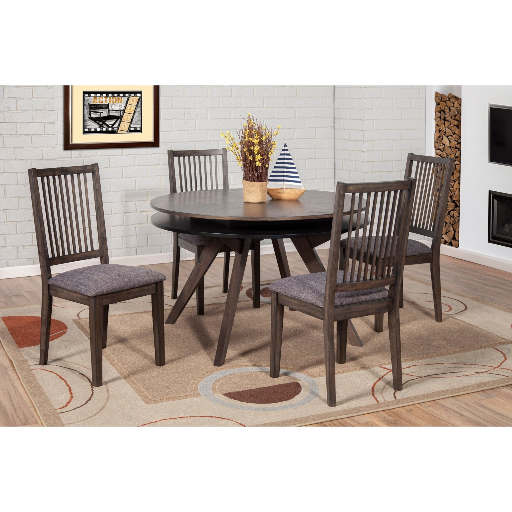 Mesa de comedor redonda Lennox