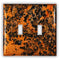 Leopard Copper - 2 Toggle Wallplate