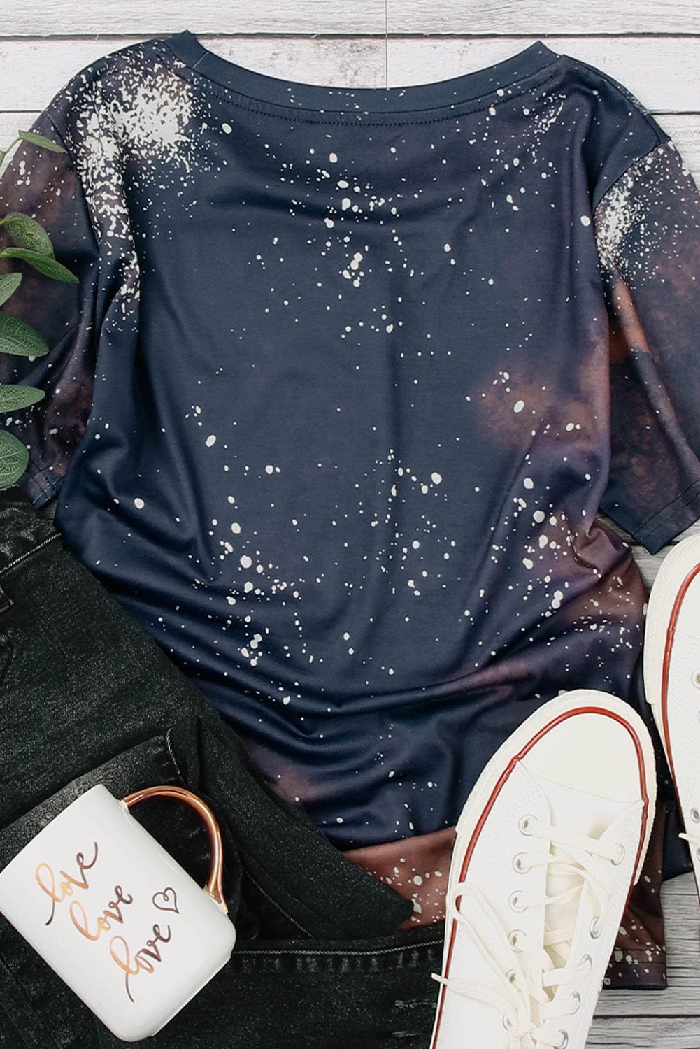 Vintage-Inspired Leopard Football T-Shirt