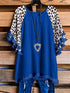 Plus Size  Casual  Leopard Print T-Shirt