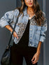 Two-Tone Denim Jacket