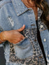 Two-Tone Denim Jacket