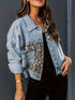 Two-Tone Denim Jacket