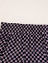 Fashionable Checkered Workout Shorts