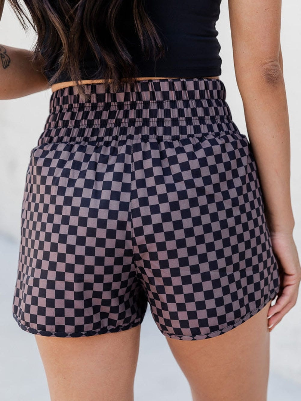 Casual Checkered Shorts for Summer