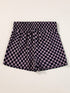 Cute Checkered Shorts for Summer