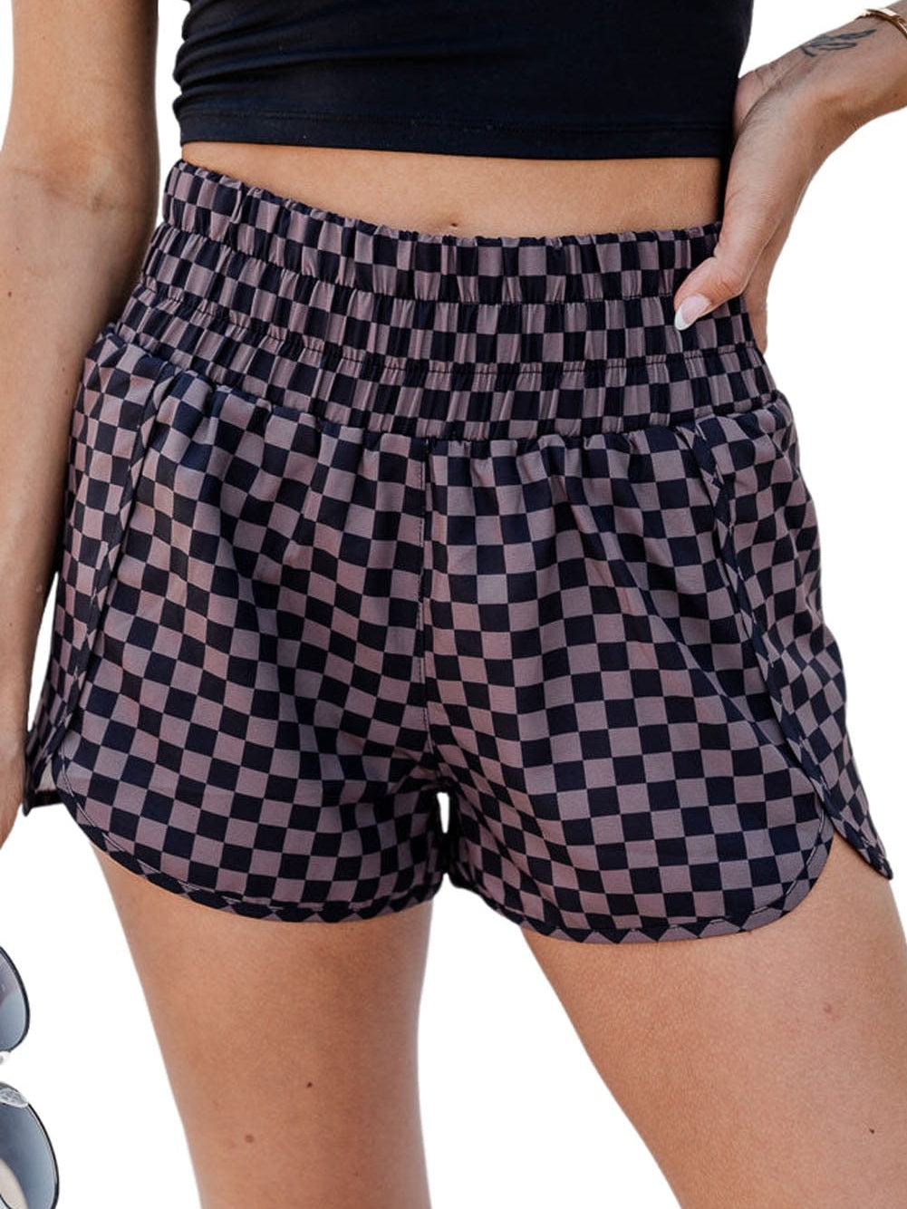 Cute Checkered Shorts for Summer