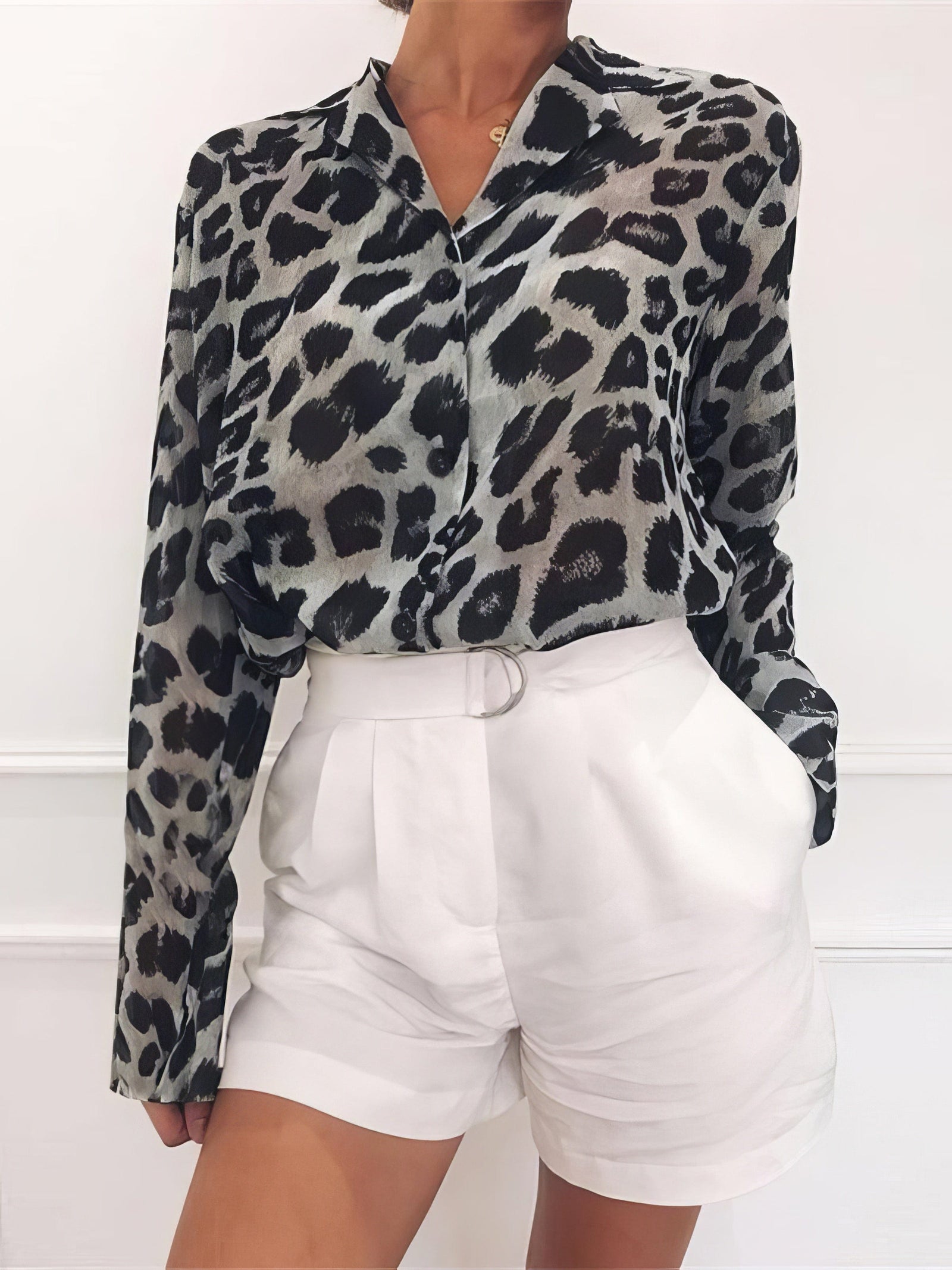 Women's Leopard Shirt
